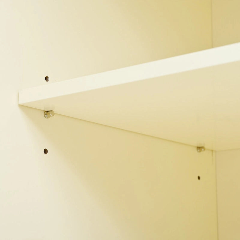 77inch Kitchen Pantry,Freestanding Tall Cupboard Storage Cabinet with 3 Adjustable Shelves,8 Door Shelves,3 Drawers