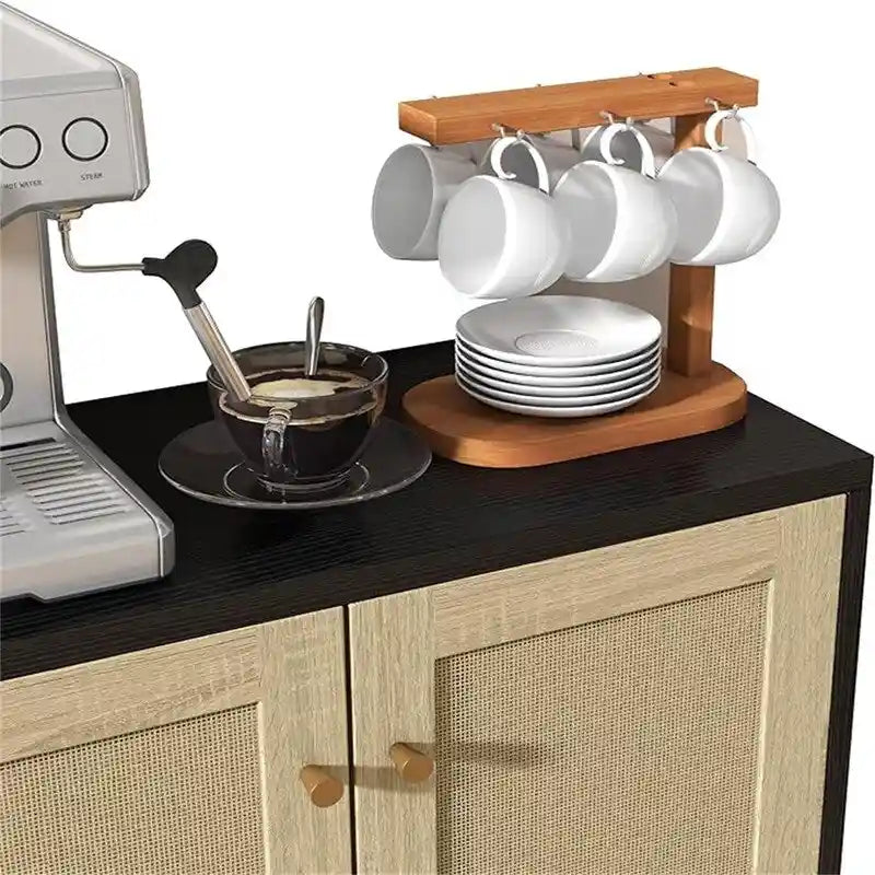 Sideboard Buffet Table - 15D x 27.16W x 35H