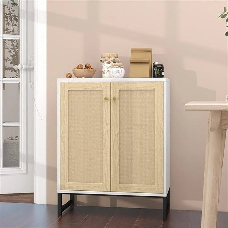 Sideboard Buffet Table - 15D x 27.16W x 35H