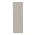 Rectangle 2-Door Storage Tall Cabinet - Light Grey