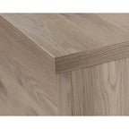 Lateral File Cabinet with Safety Interlock - Pebble Pine Finish