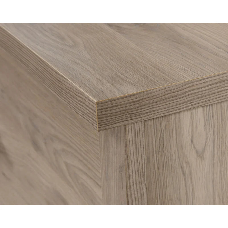 Lateral File Cabinet with Safety Interlock - Pebble Pine Finish