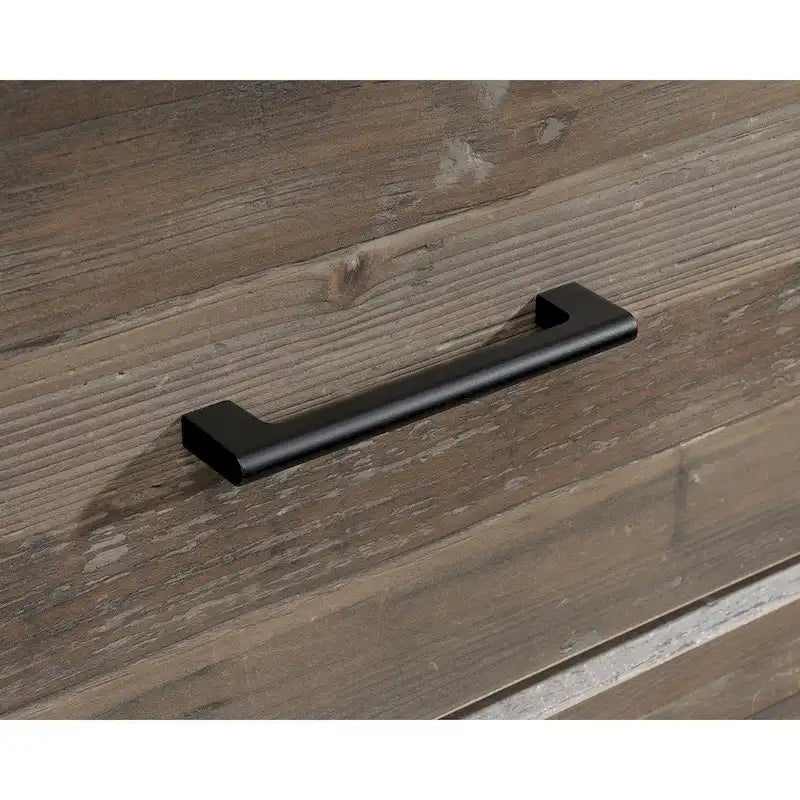 Lateral File Cabinet with Safety Interlock - Pebble Pine Finish