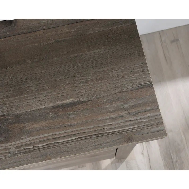 Lateral File Cabinet with Safety Interlock - Pebble Pine Finish