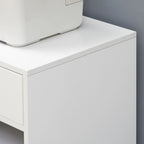 Rolling File Cabinet Cart,Mobile Printer Stand with Adjustable Shelf,Drawer and CPU Stand