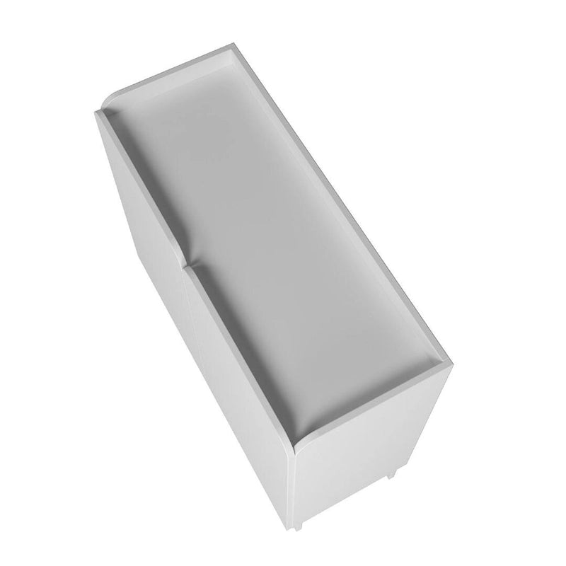 Mid-Century Modern Accent Cabinet with Soft-Close Doors