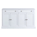 58.30 Inch MDF Sideboard with Adjustable Shelves