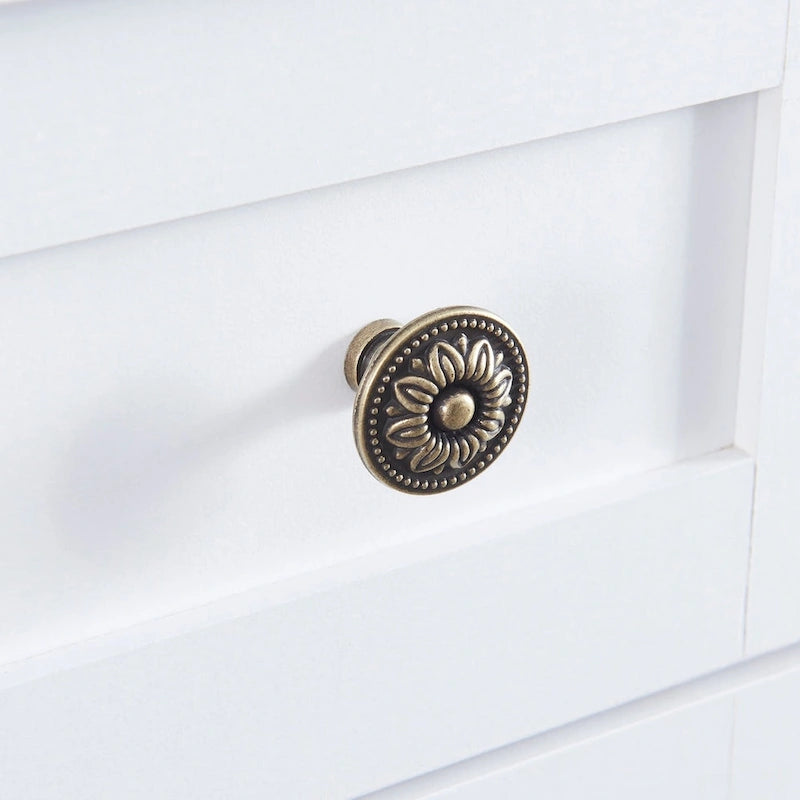 58.30 Inch MDF Sideboard with Adjustable Shelves