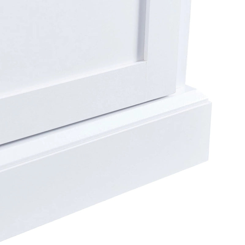 58.30 Inch MDF Sideboard with Adjustable Shelves